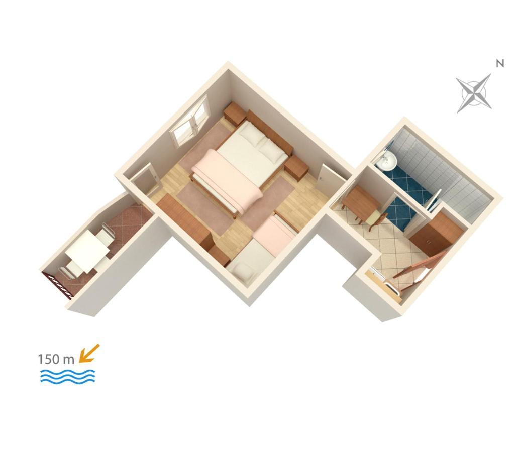 Apartments With A Parking Space Baska Voda, Makarska - 301 Екстериор снимка